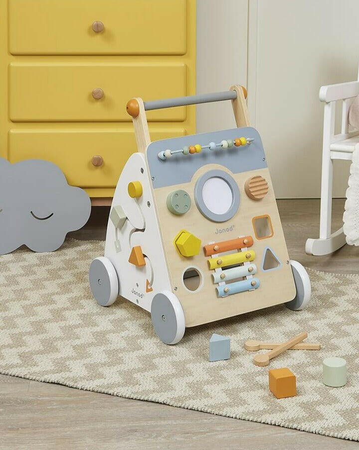 Sweet Cocoon Wooden Multi-Activity Walker Walkers Janod