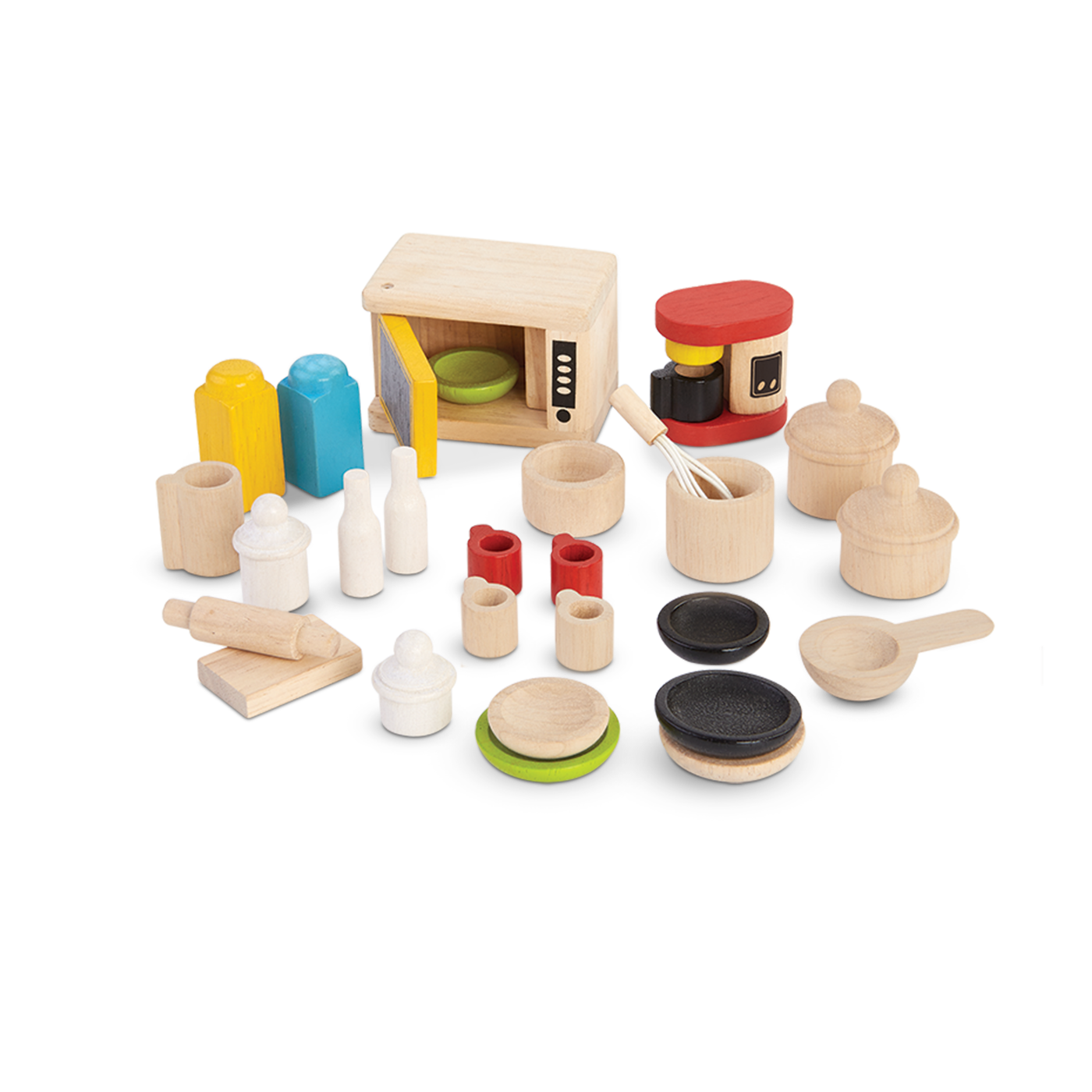 Dollhouse Accessories For Kitchen And Tableware Dollhouse Furniture PlanToys