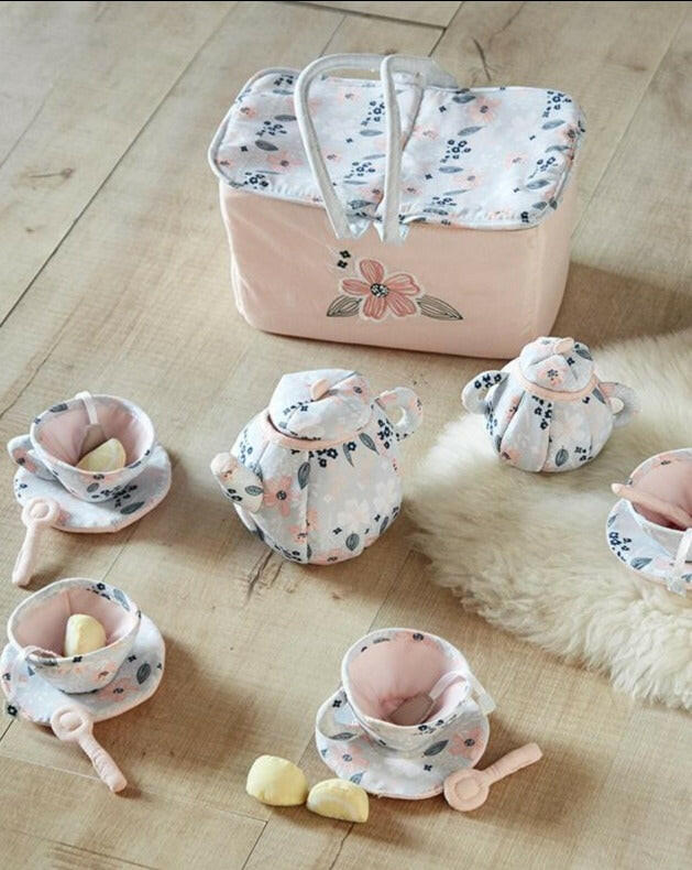 Plush Tea Set Indoor Games Wonder & Wise