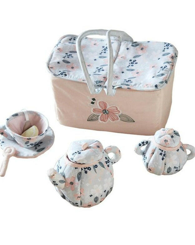 Plush Tea Set Indoor Games Wonder & Wise