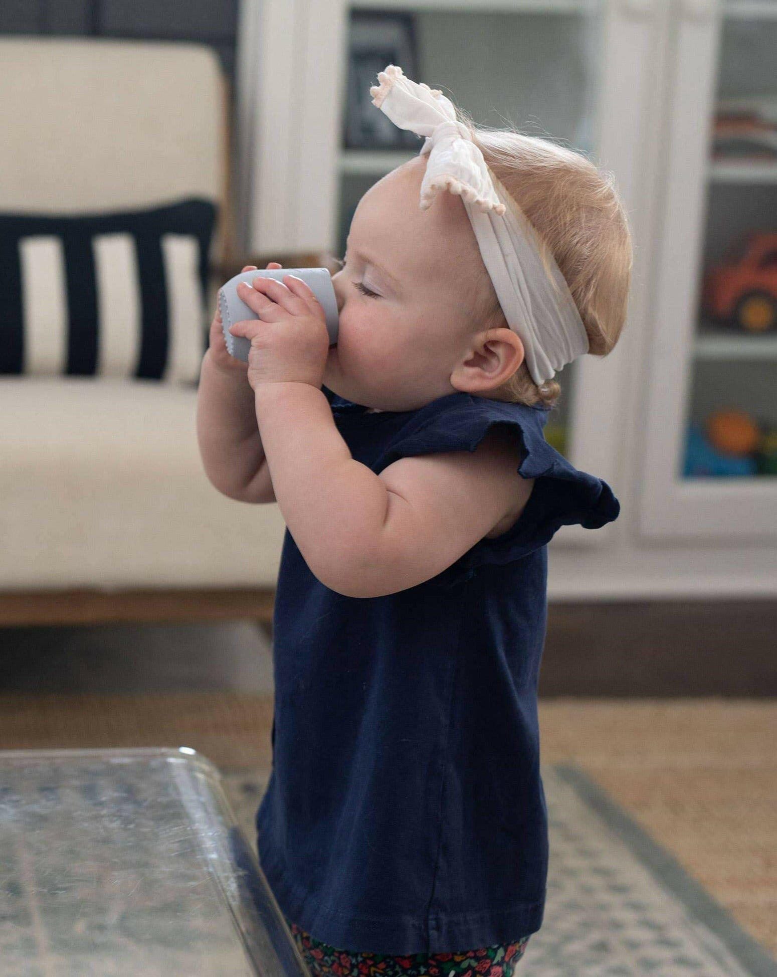 Tiny Cup - Pewter Feeding Ezpz