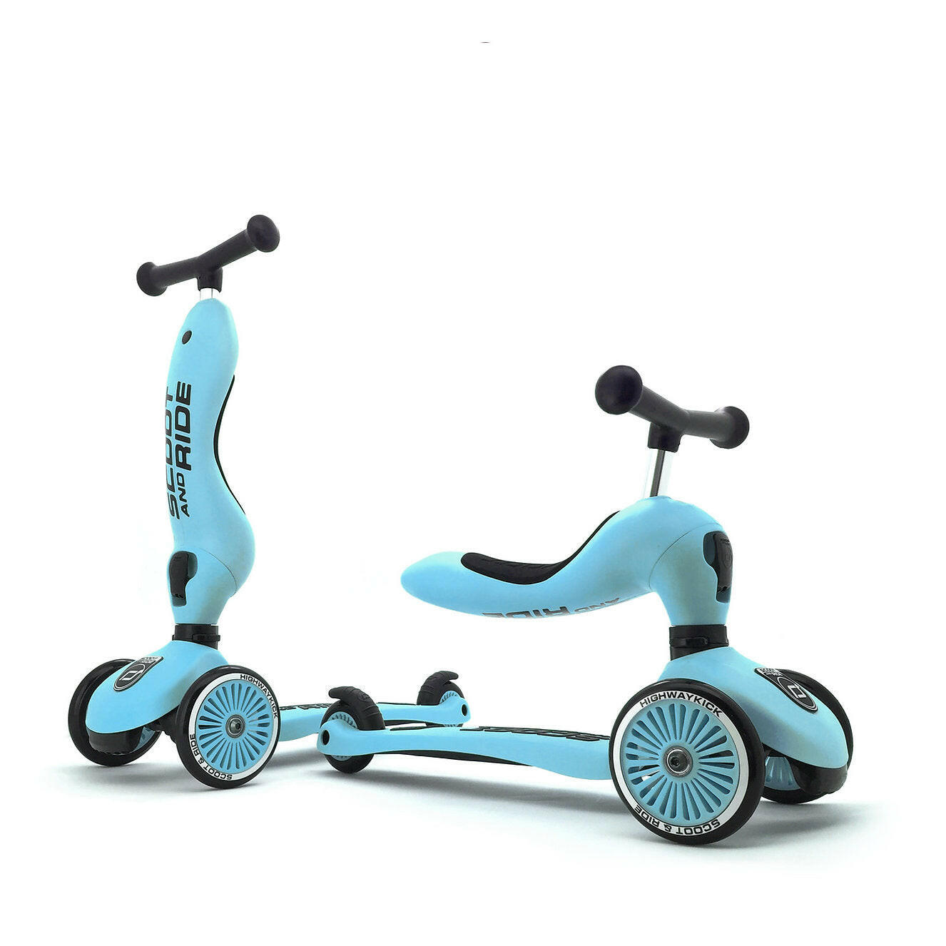 Highwaykick 1 Toddler Scooter Riding Scooters Scoot and Ride Blueberry