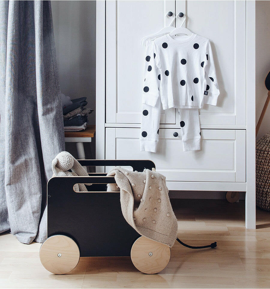 Ooh Noo Toy Chest on Wheels - Blackboard Toy Storage Ooh Noo