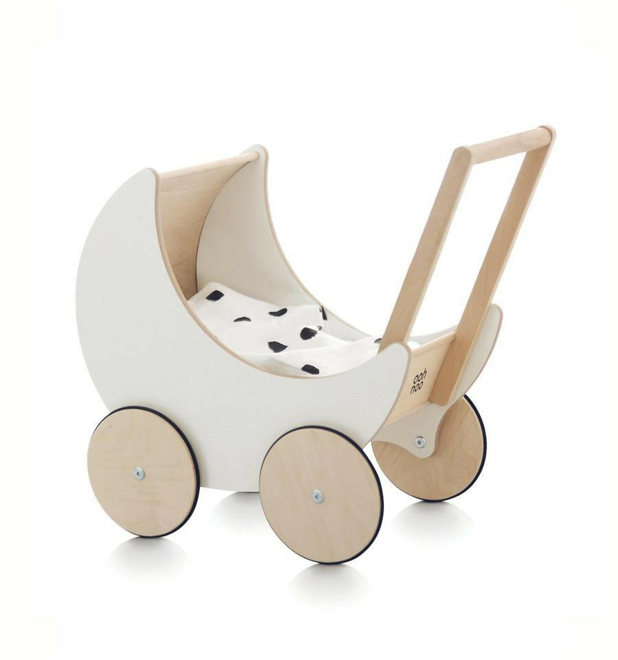 Toy Pram Kids Toys Ooh Noo White