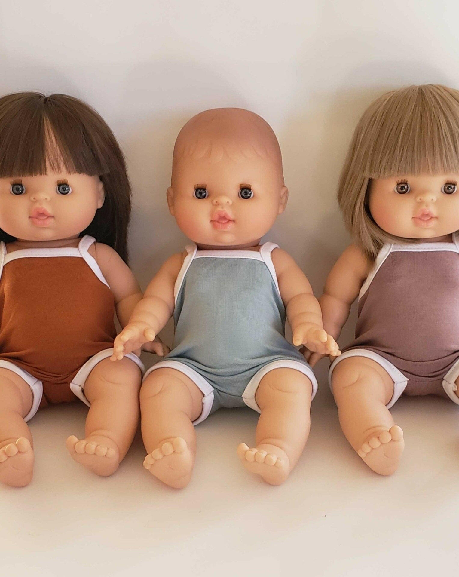 Minikane Bodysuit- Marine Doll Clothing Minikane