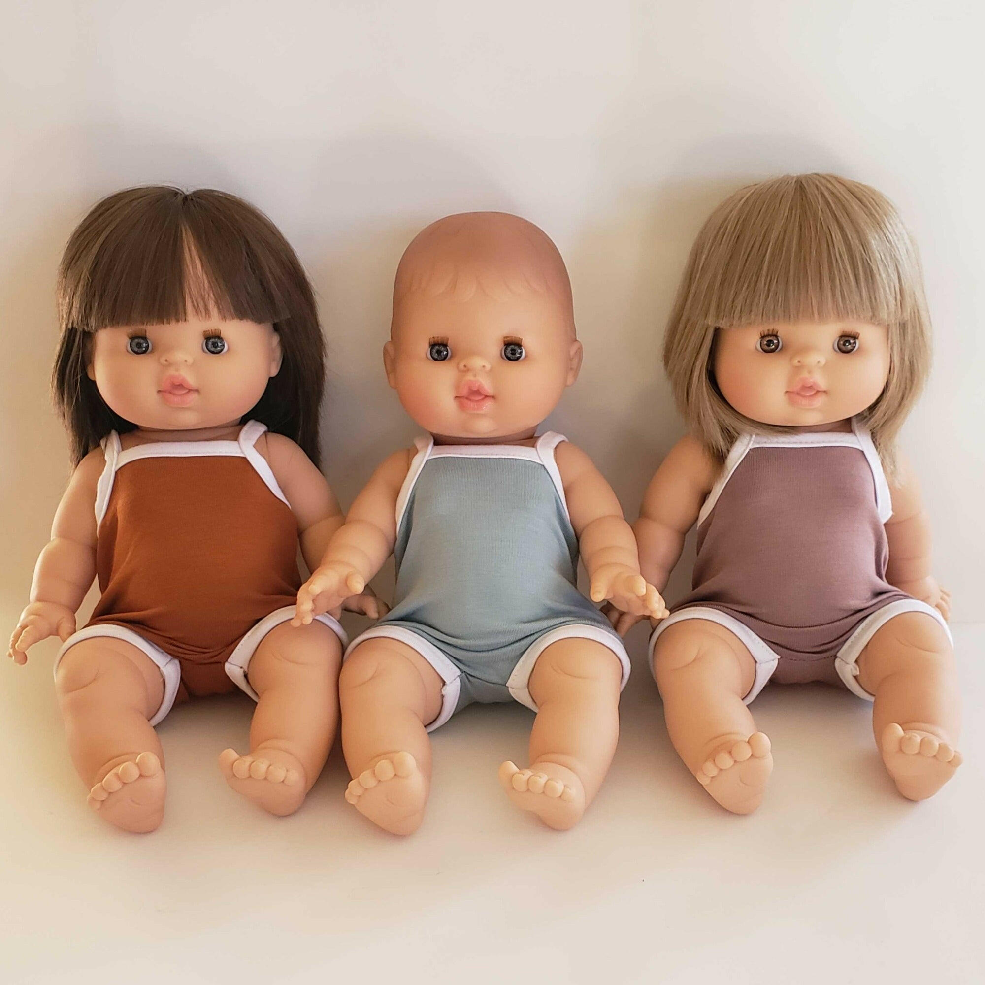 Minikane Bodysuit- Marine Doll Clothing Minikane