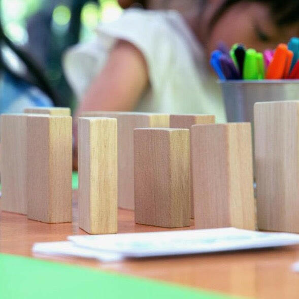 All About Me Block Play People Set 50 pc. Kids Toys Guidecraft