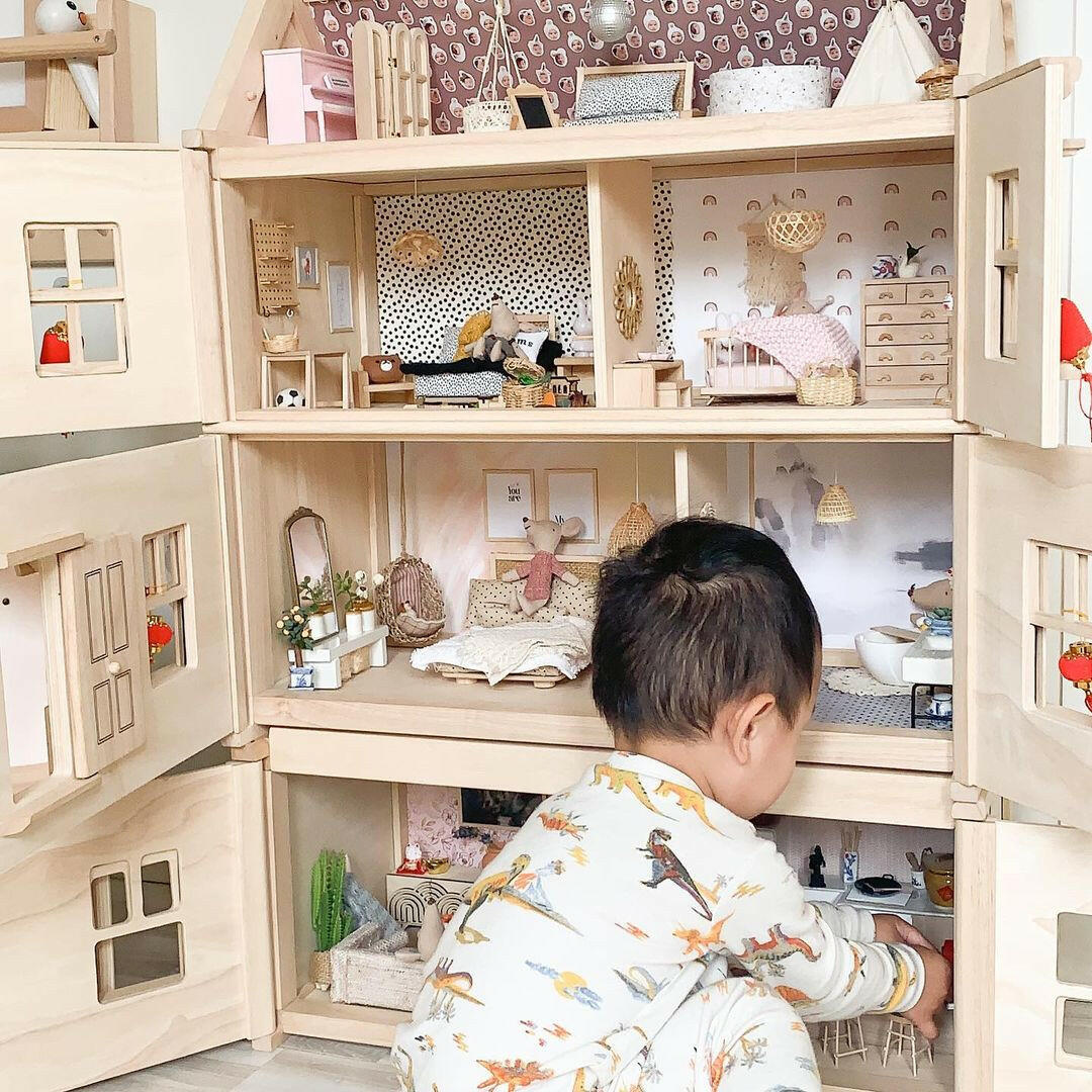 Plan Toys Victorian Dollhouse - Basement Dollhouses PlanToys