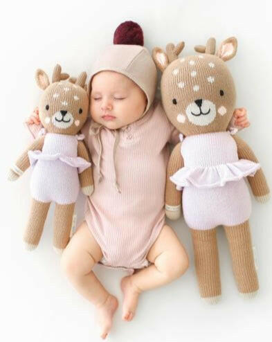Violet the Fawn Stuffies Cuddle + Kind