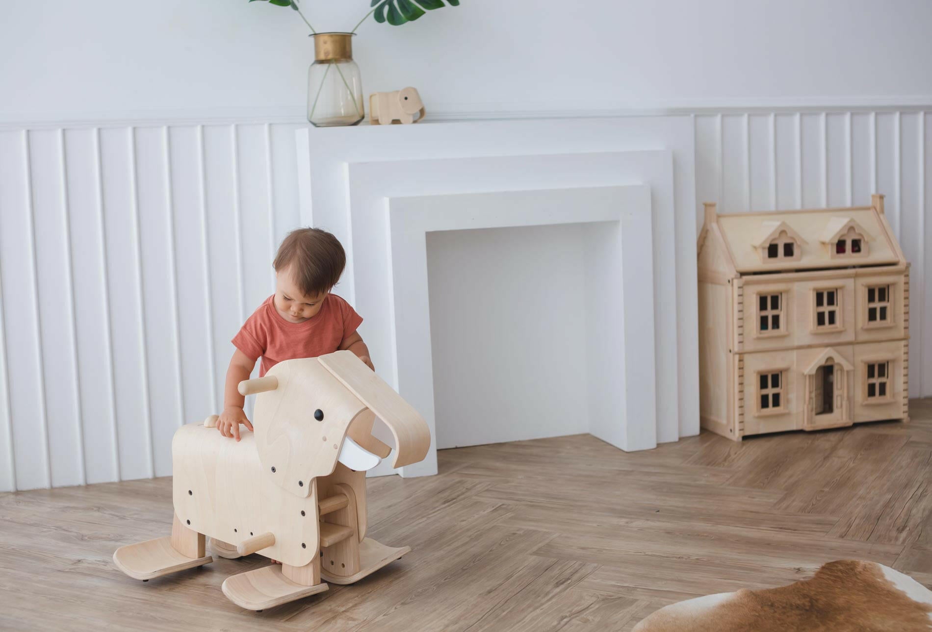 Walking Elephant Kids Toys PlanToys