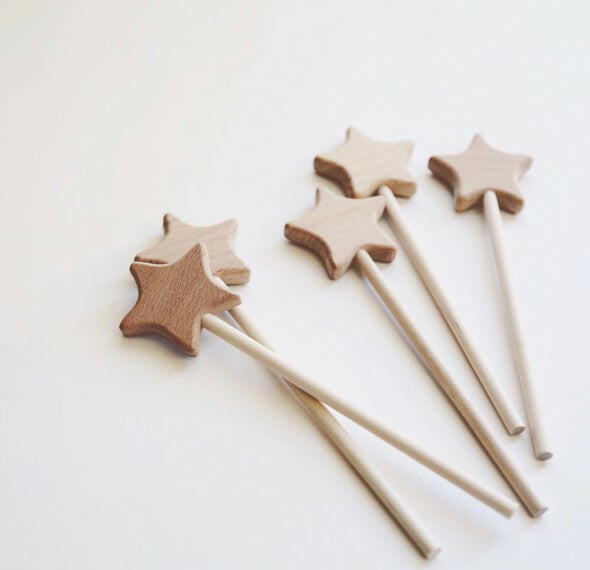 Wooden Wands Pretend Play Little Wonder & Co.