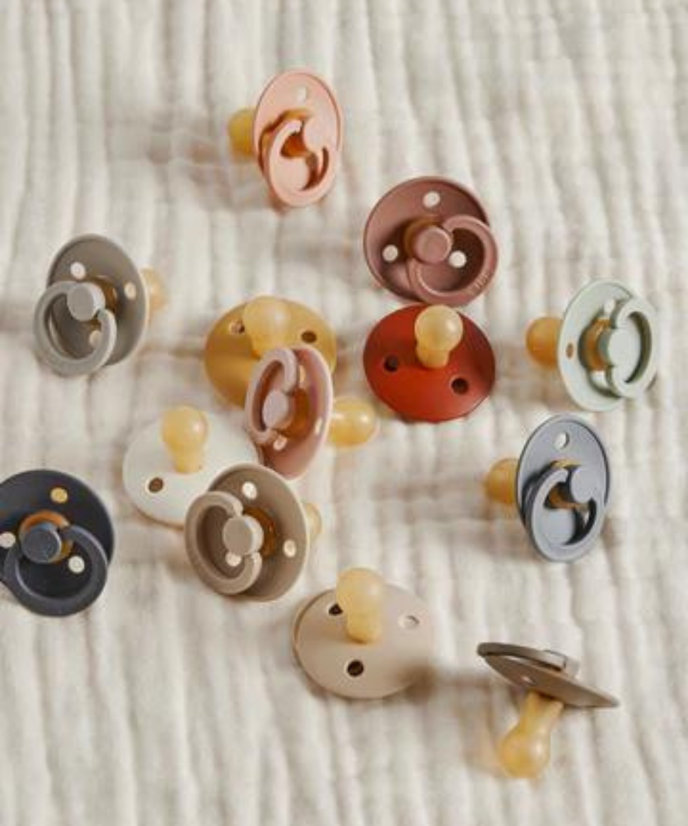 Bibs Pacifier 2 Pk - Blush Pacifiers BIBS