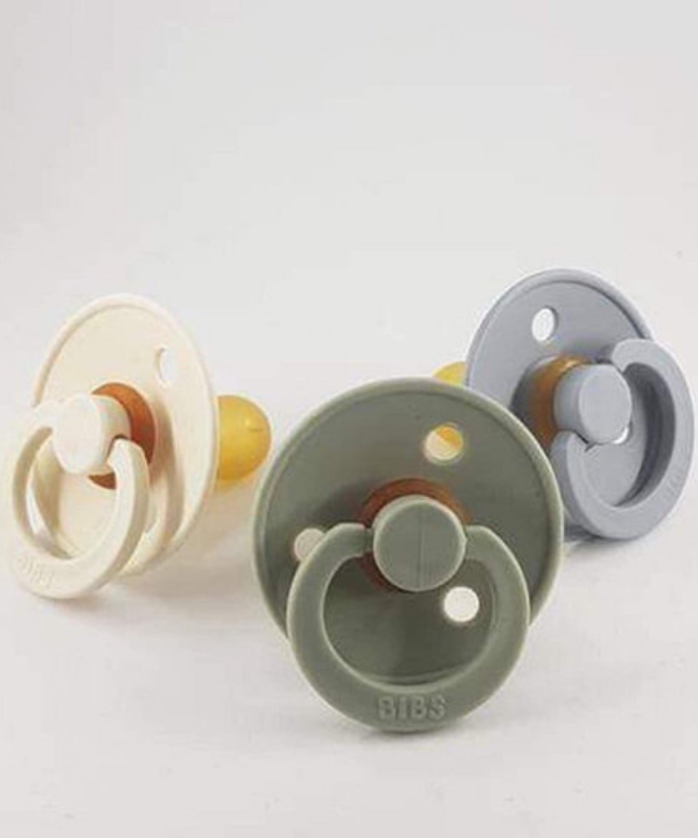 Bibs Pacifier 2 Pk - Ivory Pacifiers BIBS