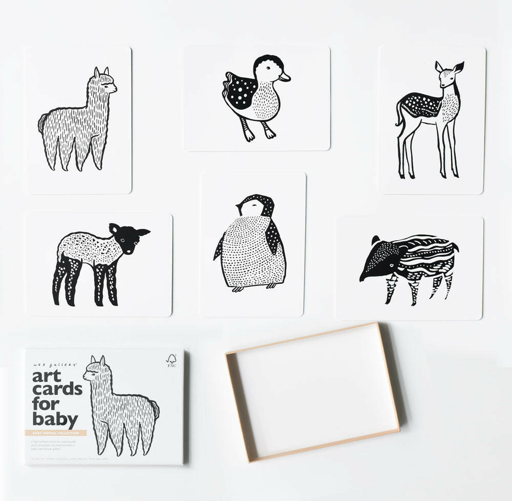 Baby Animal Art Cards Kids Toys Wee Gallery