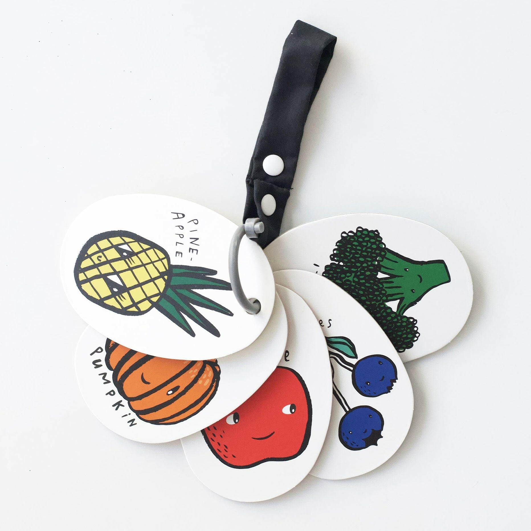 Stroller Cards - I See in the Market Stroller Toys Wee Gallery