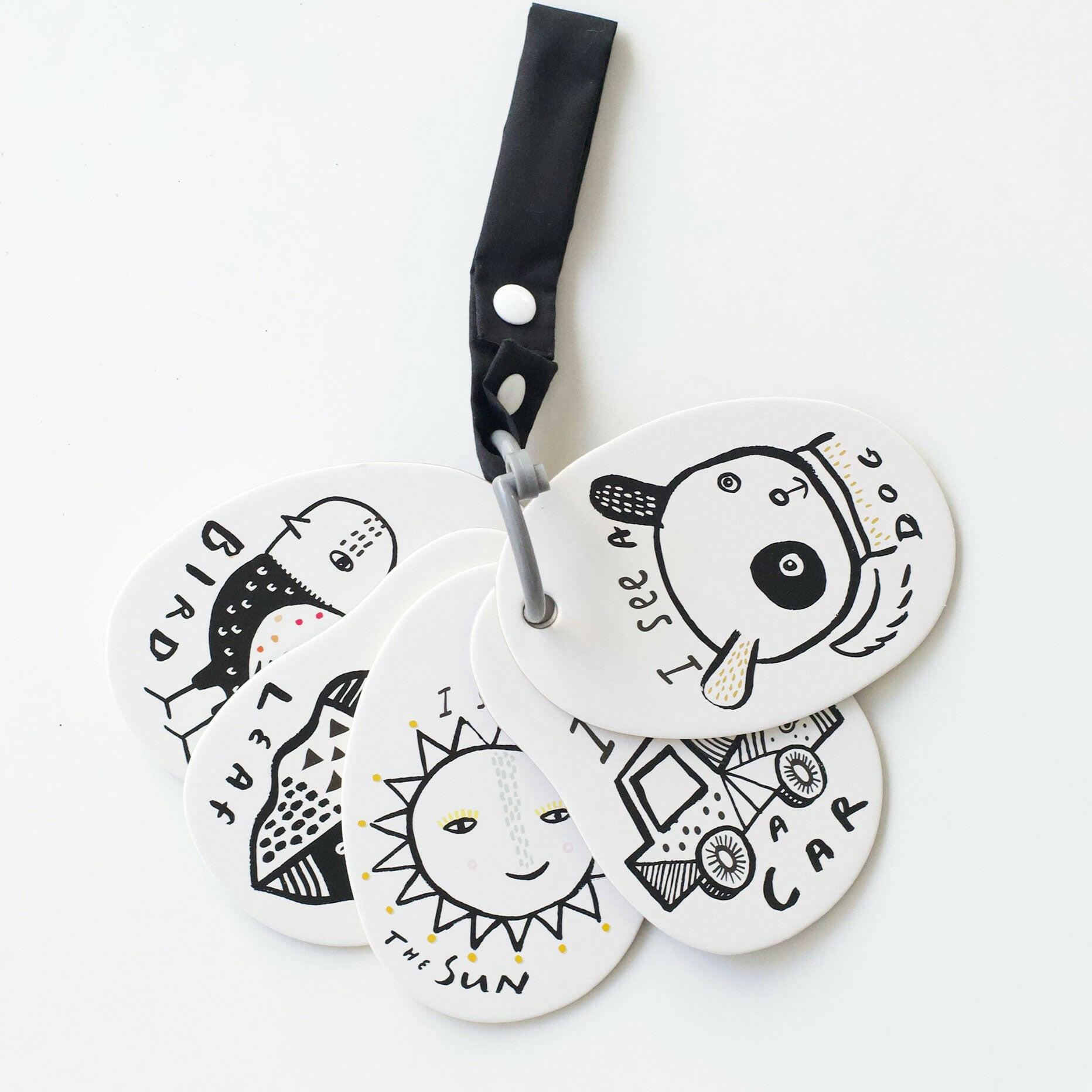 Stroller Cards - I See on a Walk Stroller Toys Wee Gallery