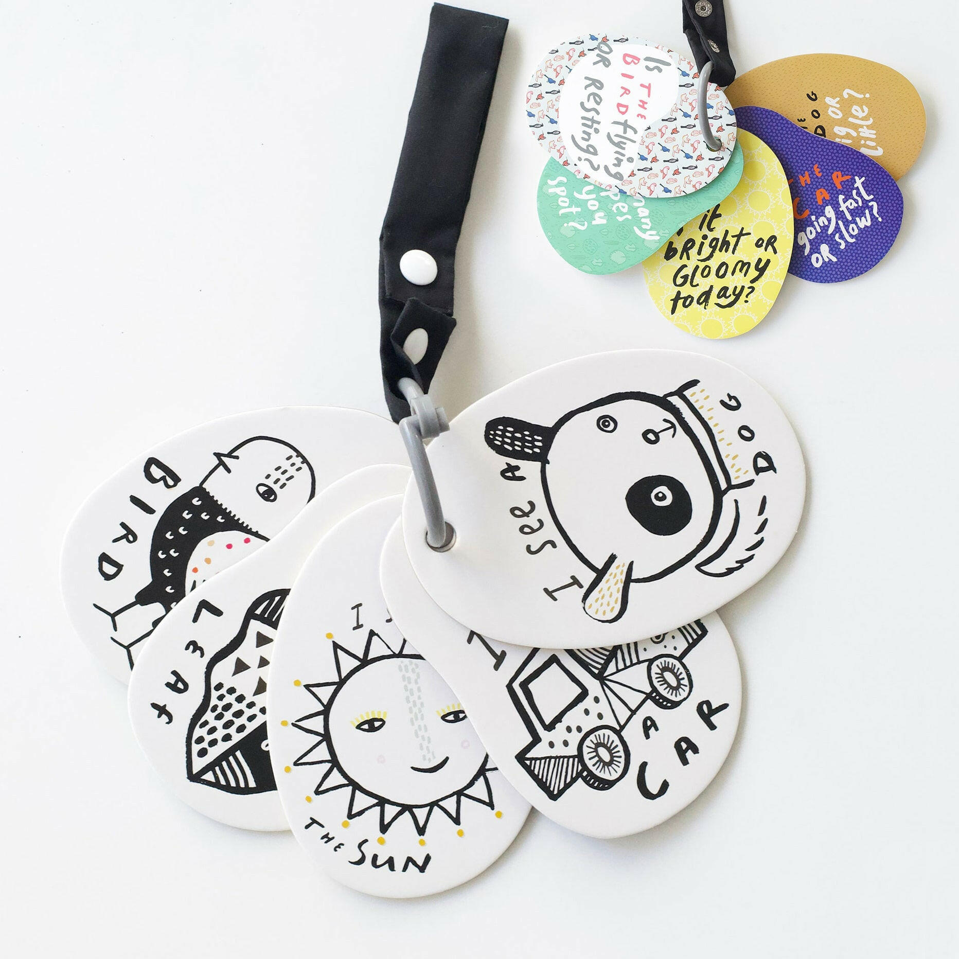 Stroller Cards - I See on a Walk Stroller Toys Wee Gallery