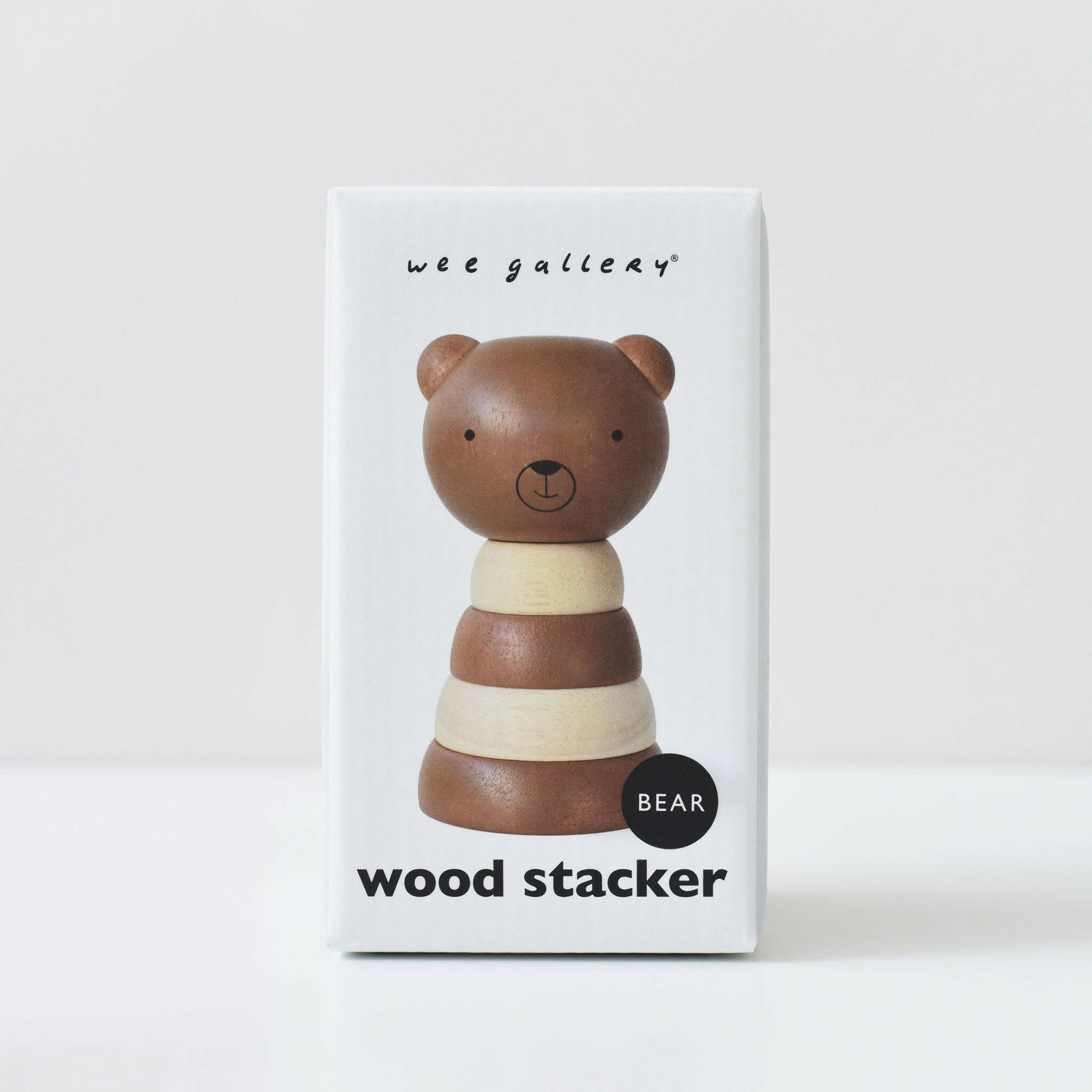 Wood Stacker - Bear Wooden Toys Wee Gallery