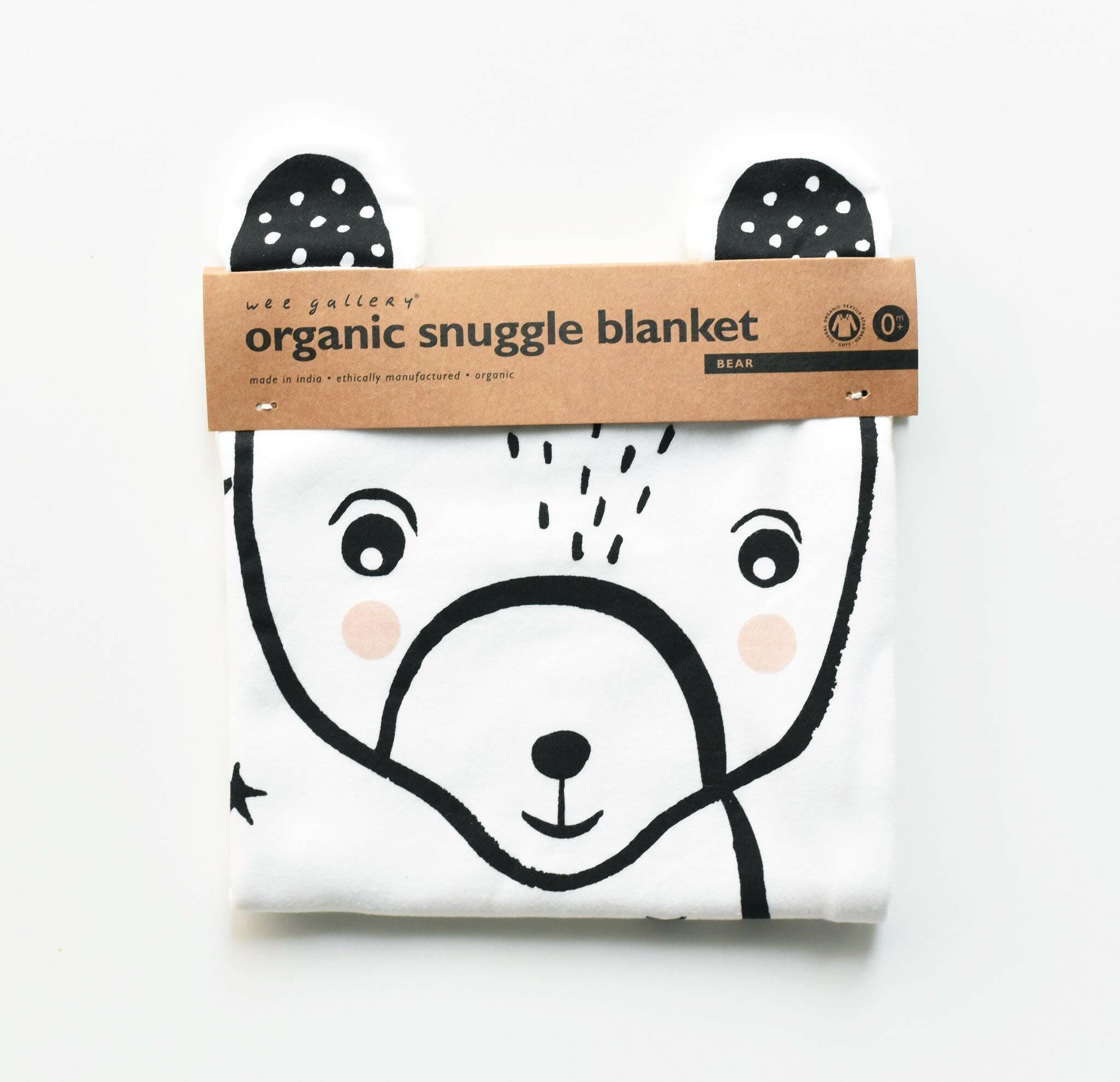 Organic Snuggle Blanket - Bear Toys Wee Gallery