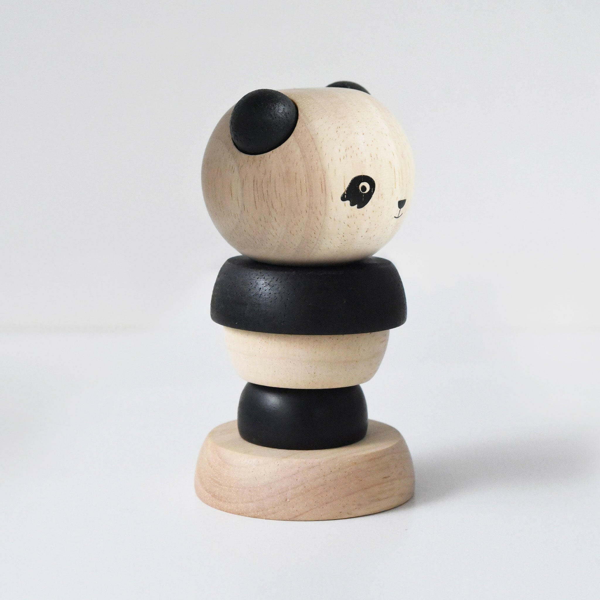 Wood Stacker - Panda Wooden Toys Wee Gallery