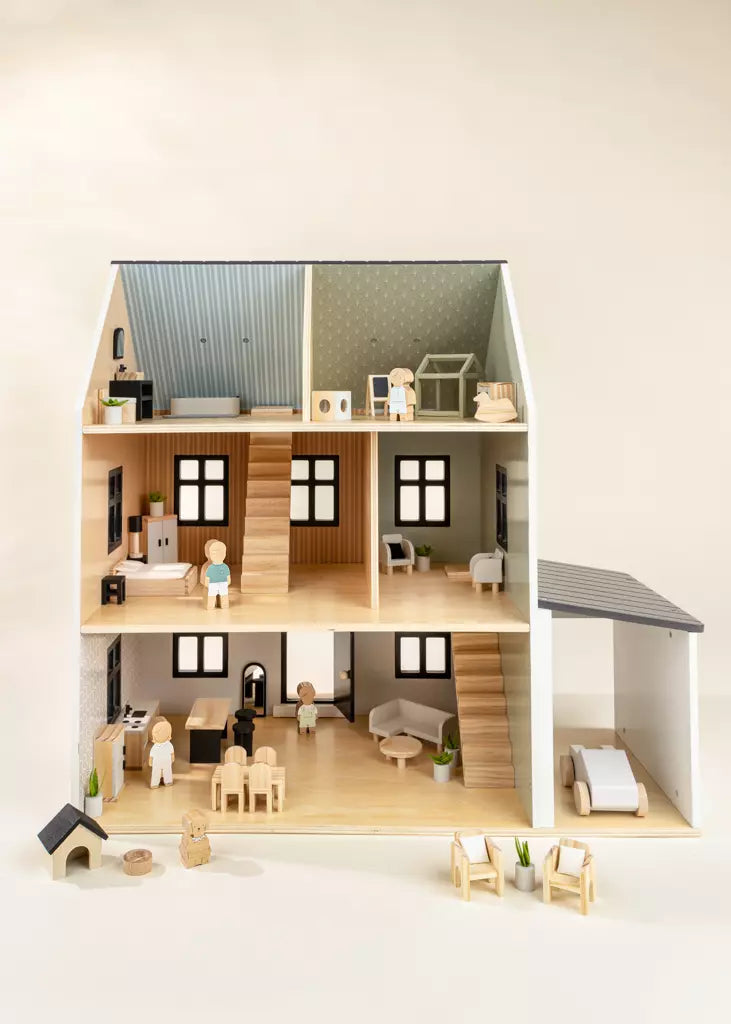 Wooden Doll House Doll House and Playsets Coco Village