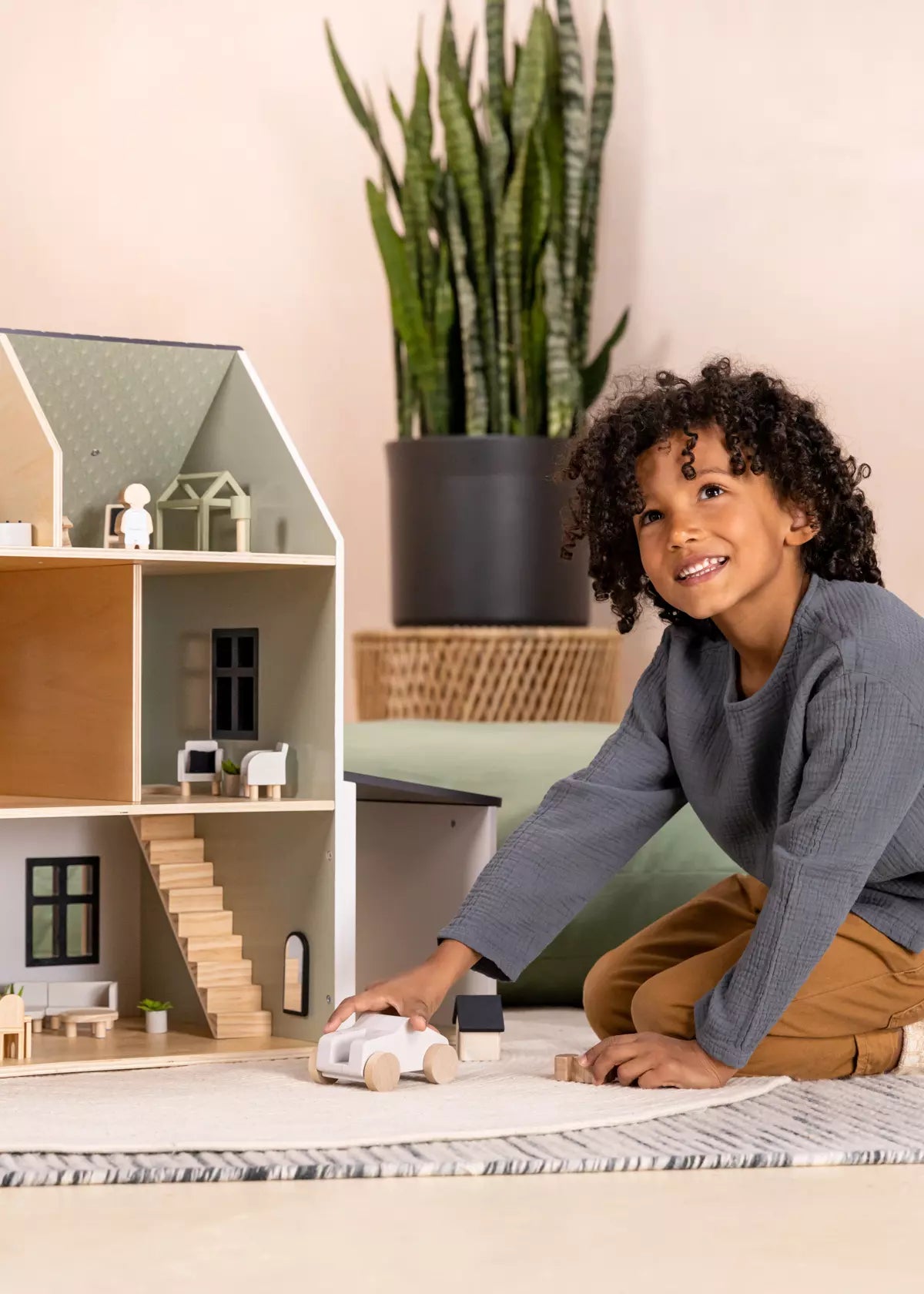 Wooden Doll House Doll House and Playsets Coco Village