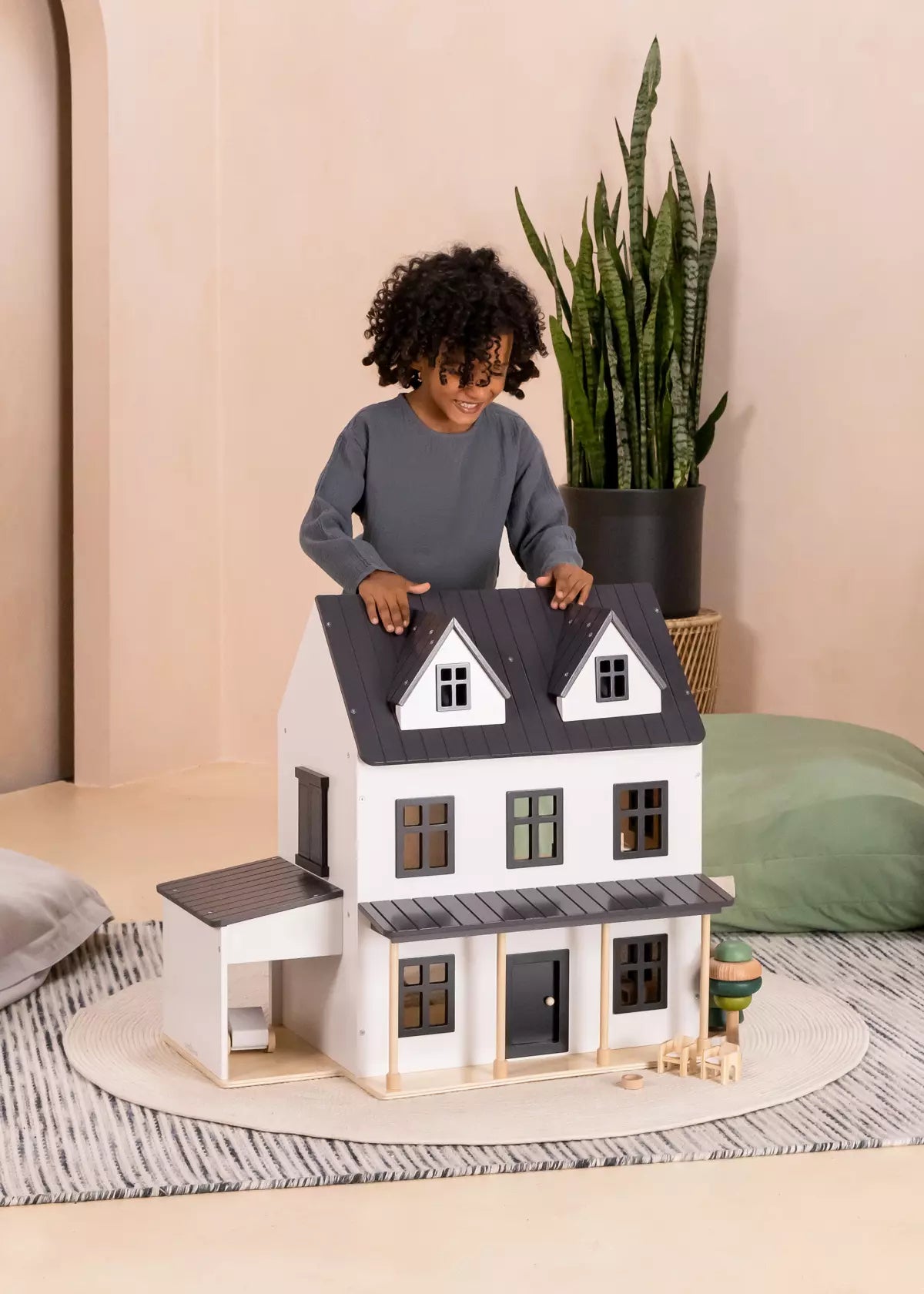 Wooden Doll House Doll House and Playsets Coco Village