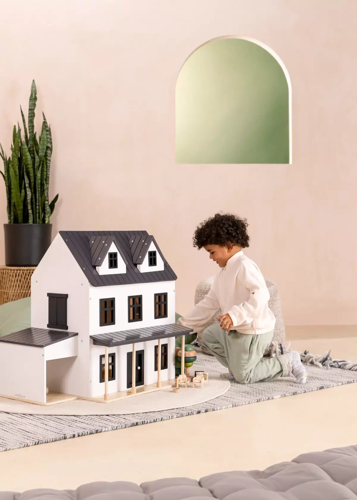 Wooden Doll House Doll House and Playsets Coco Village