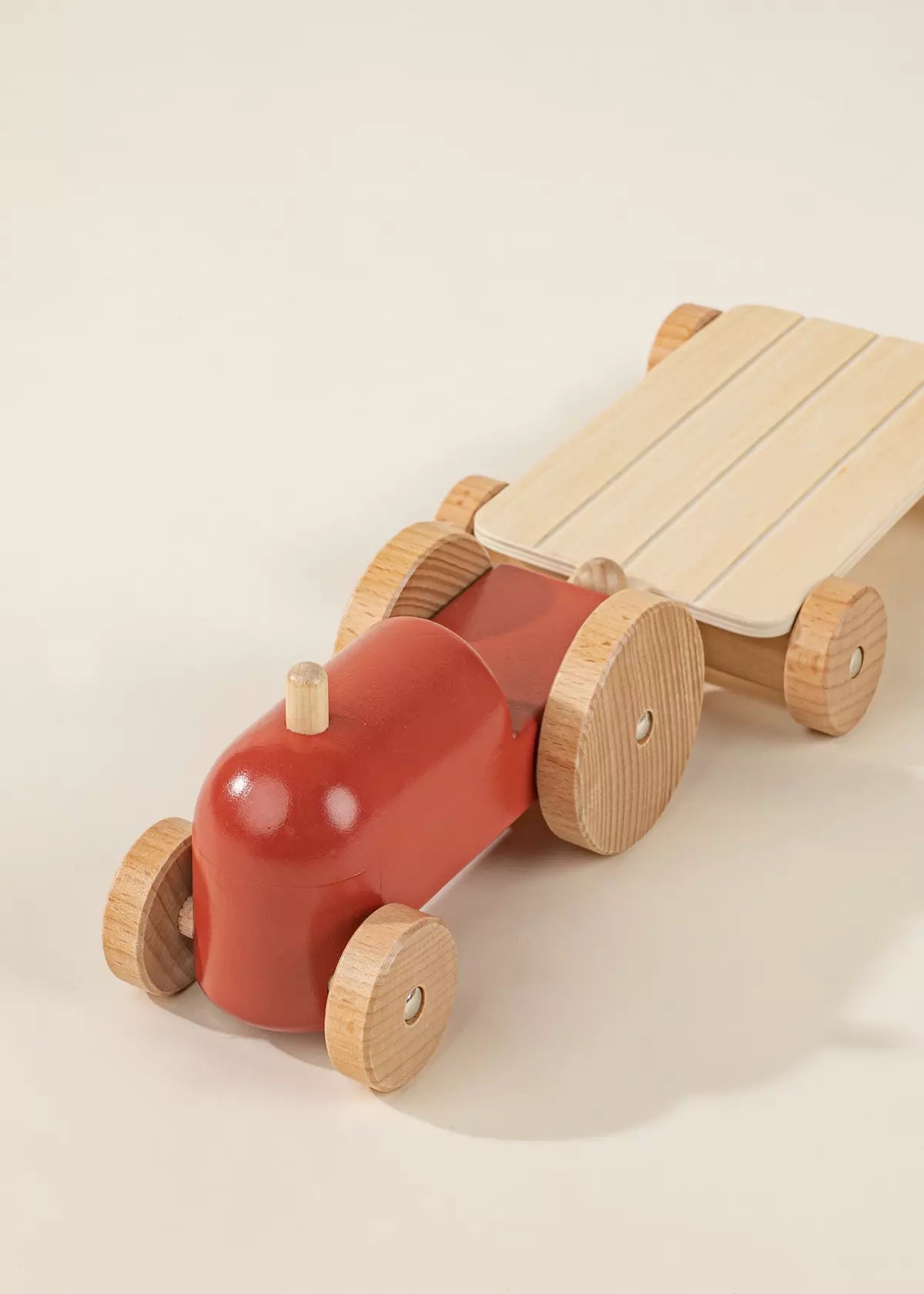 Wooden Farm Tractor Doll House Accessories Coco Village