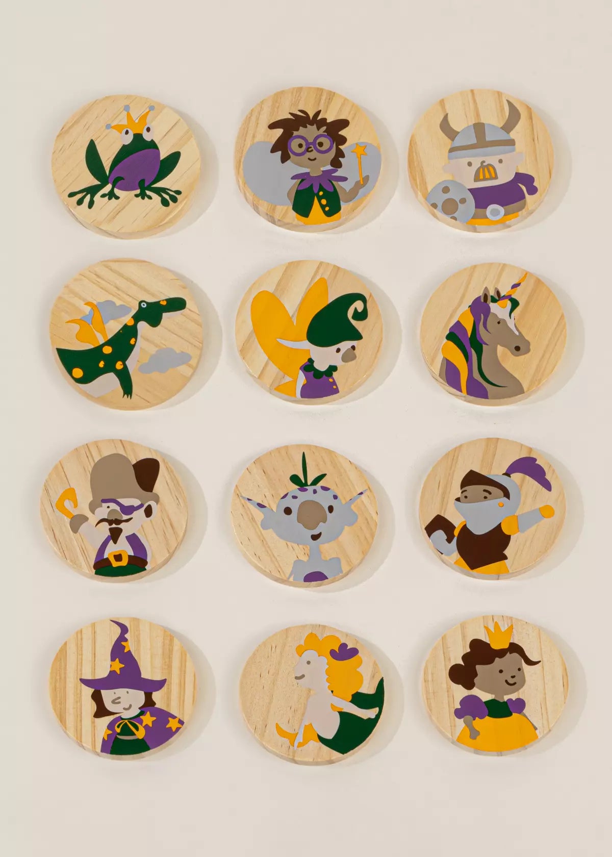 Wooden Memory Game - Imaginarium (24 pcs) Development Toys Coco Village