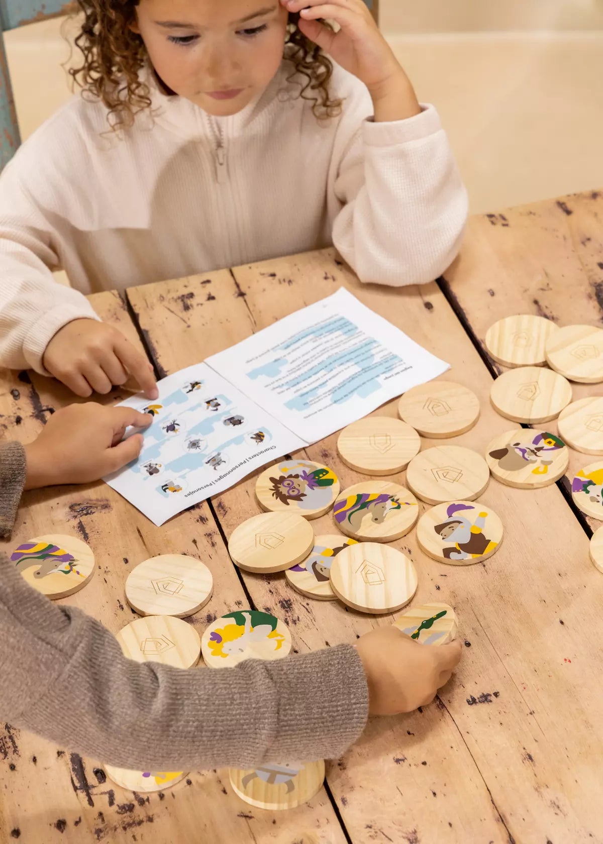 Wooden Memory Game - Imaginarium (24 pcs) Development Toys Coco Village