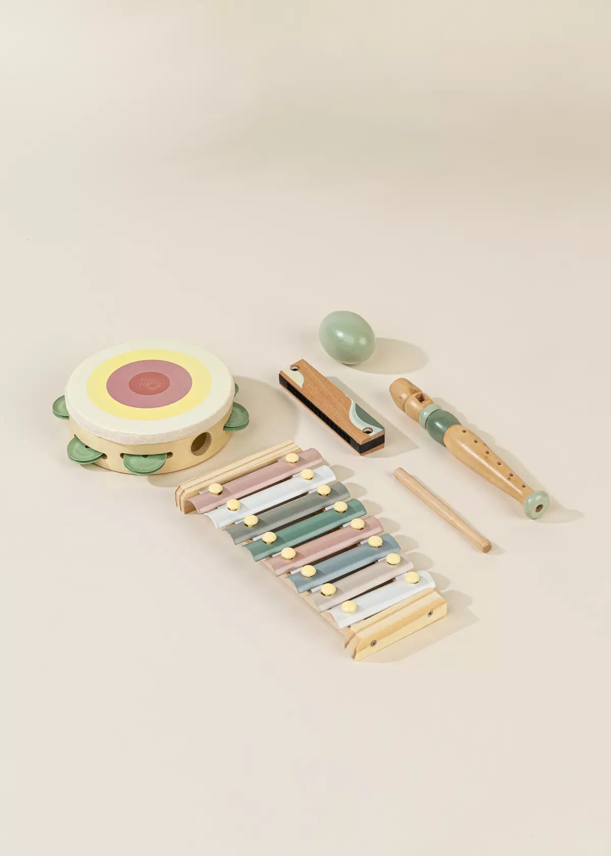 Wooden Musical Instruments Playset Development Toys Coco Village