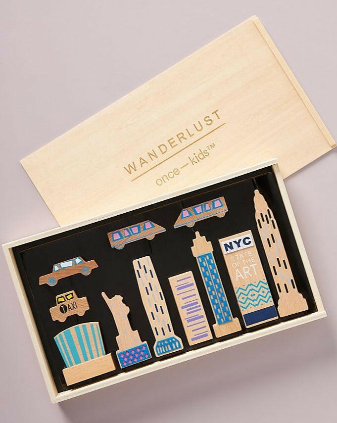 Wanderlust New York City Blocks Once Kids