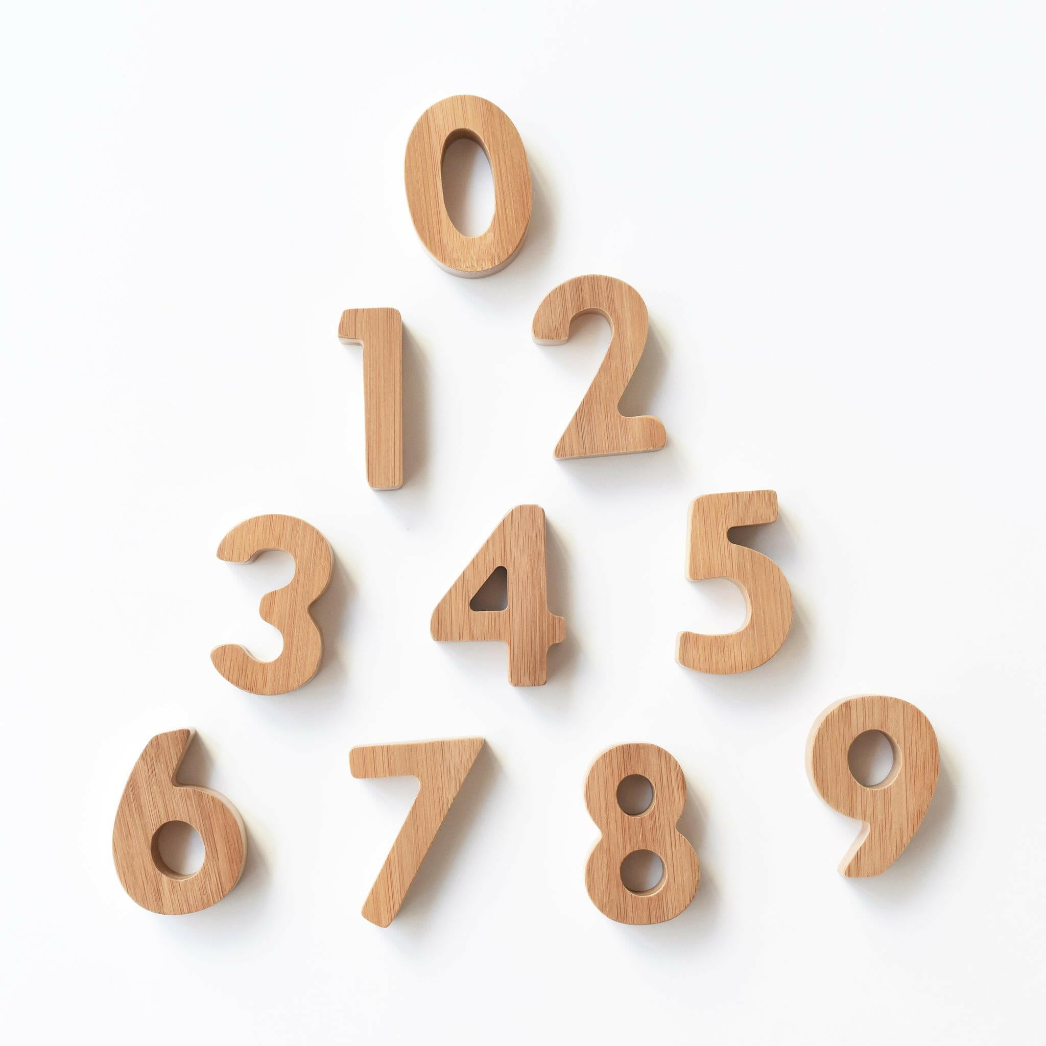 Bamboo Numbers Wooden Toys Wee Gallery