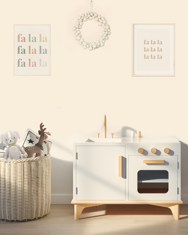 Wooden Toddler Play Kitchen Be Mindful