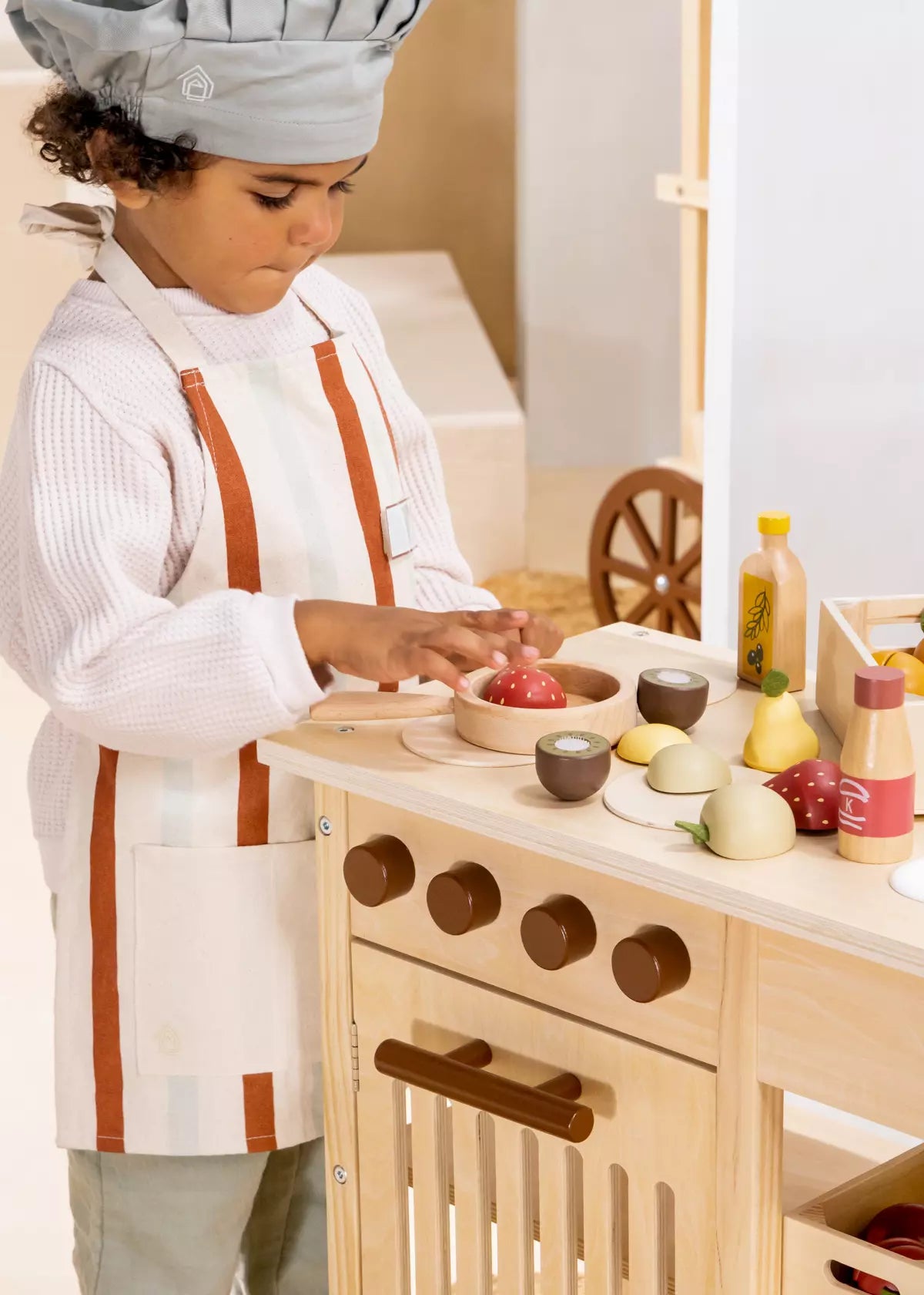 Mini Wooden Play Kitchen Play Kitchen Coco Village