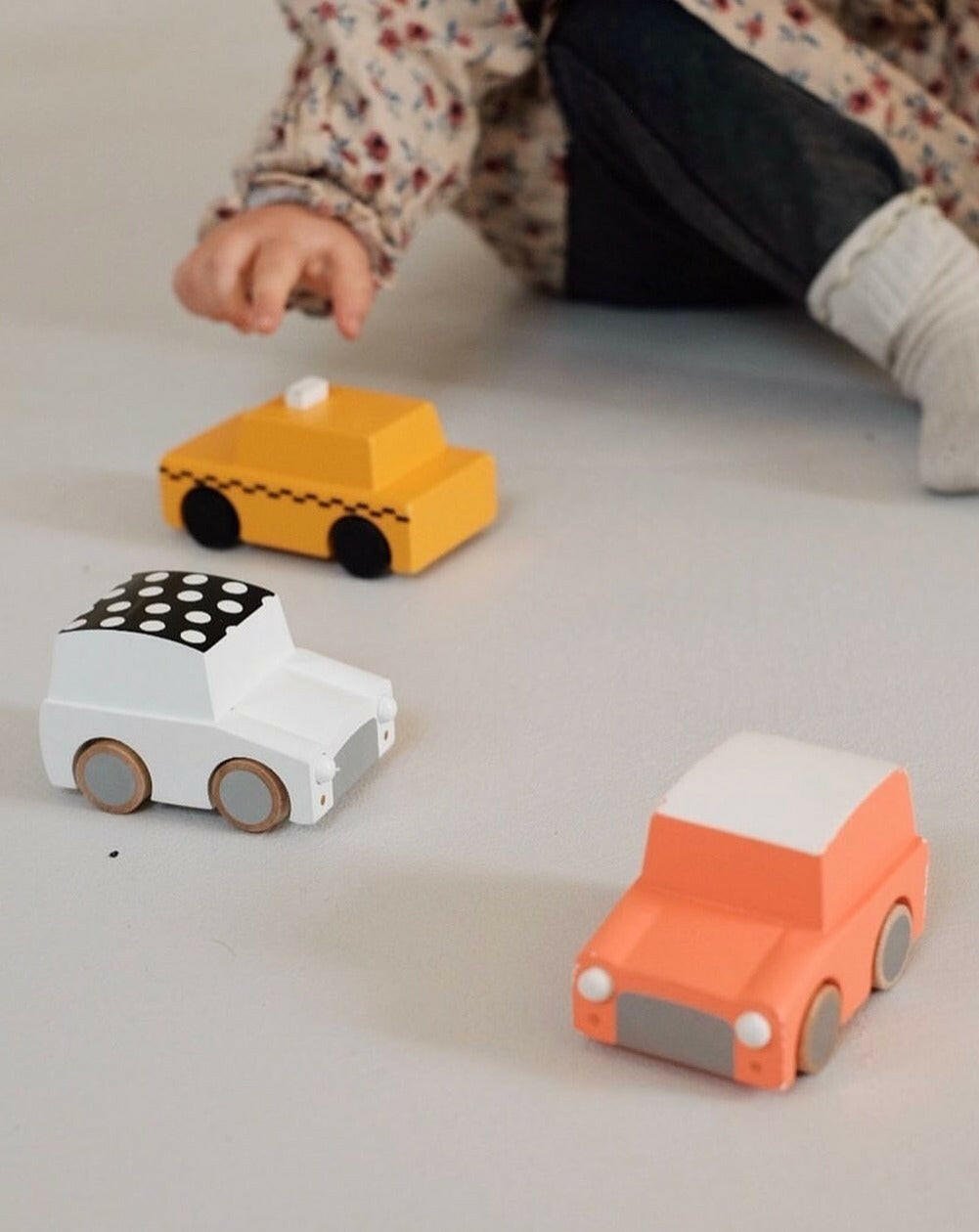 NY Taxi Wind Up Car Kids Toys kiko+ and gg*