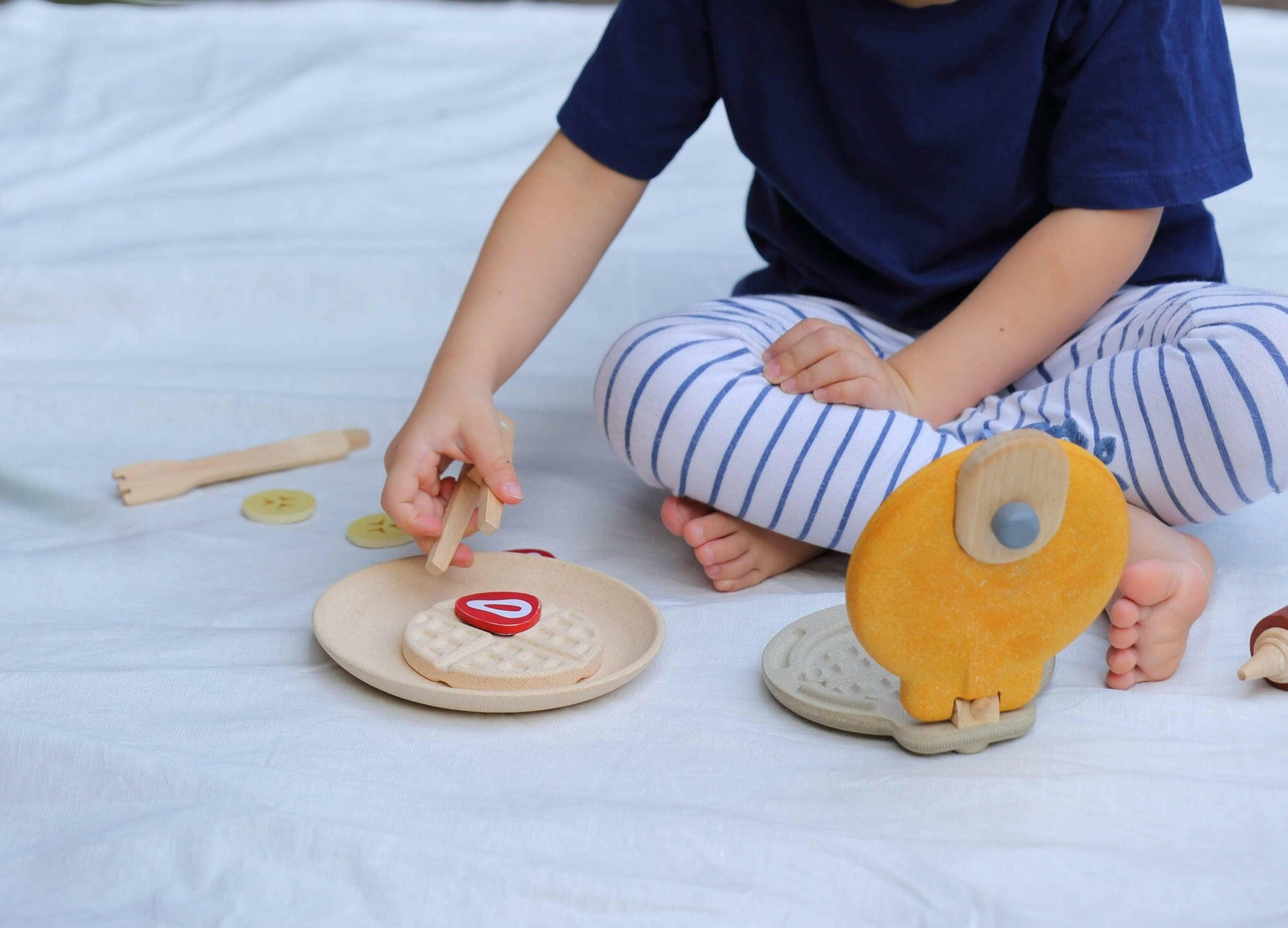 Waffle Set Kids Toys PlanToys