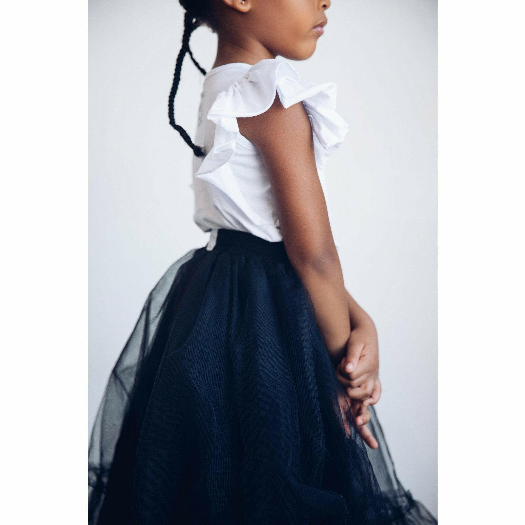 Natalia Ruffle Top Sleeveless Top Be Mi Los Angeles