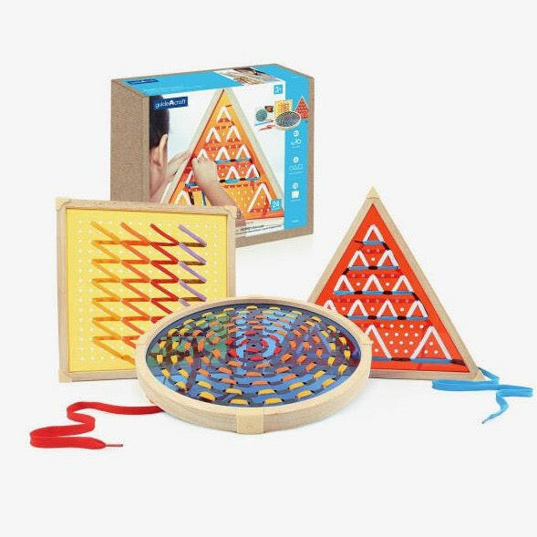 Jumbo Geo Lacing Kids Toys Guidecraft
