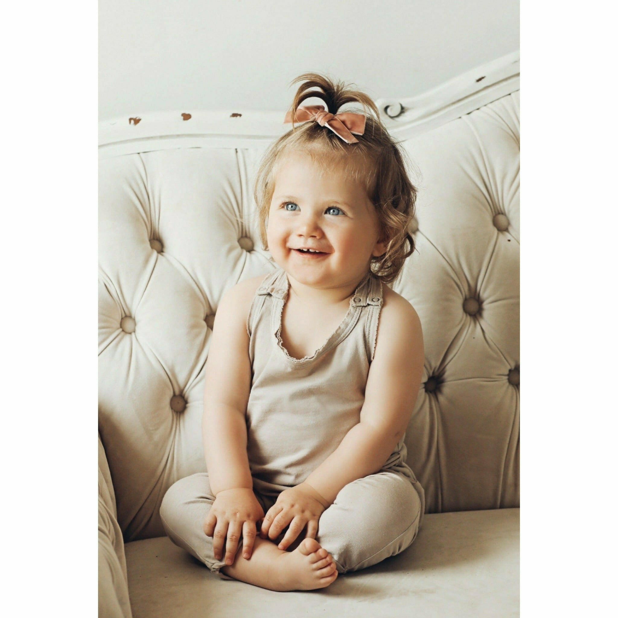 Baby Romper Tan Rompers Be Mi Los Angeles