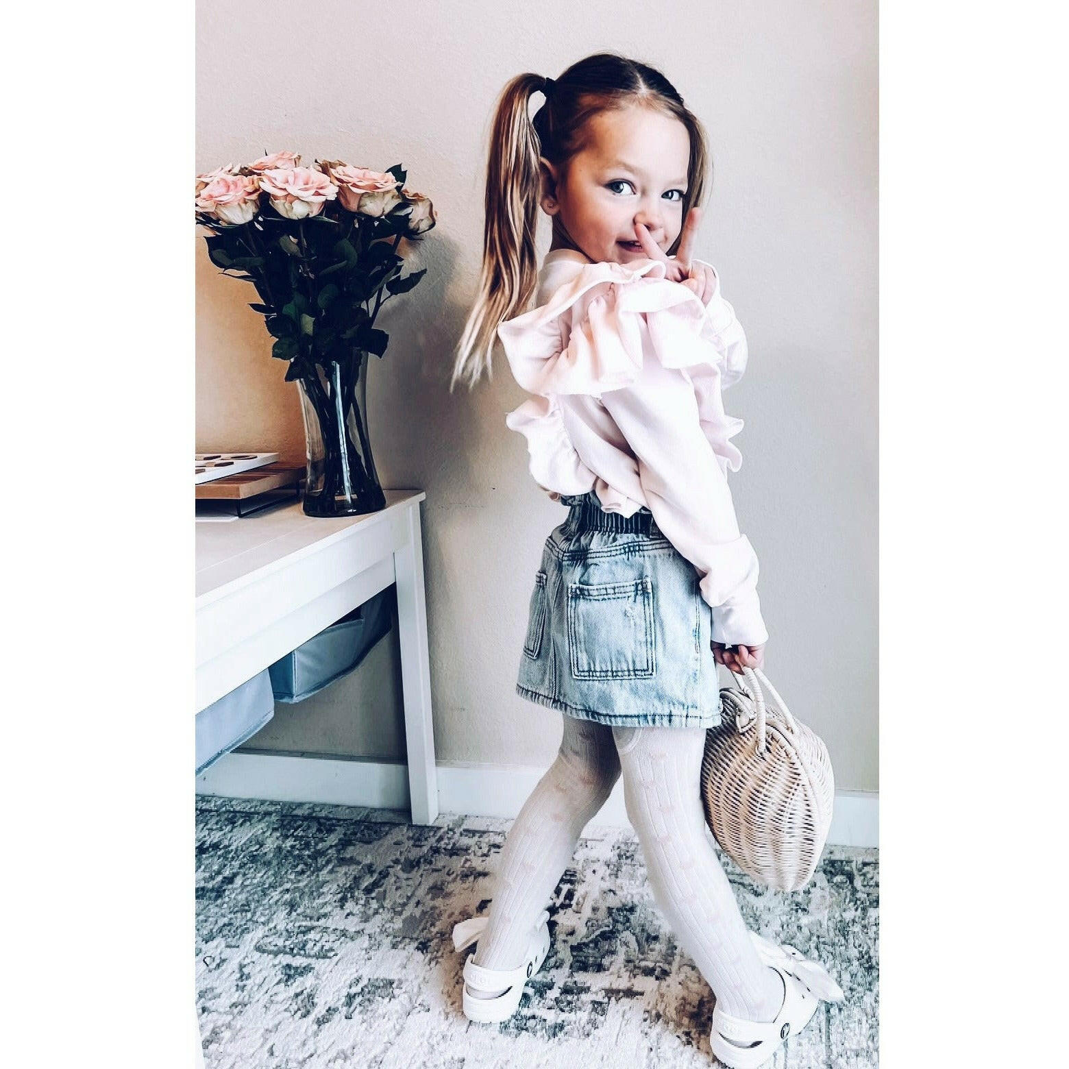 Organic Victoria Ruffle Sleeve Top Top Be Mi Los Angeles