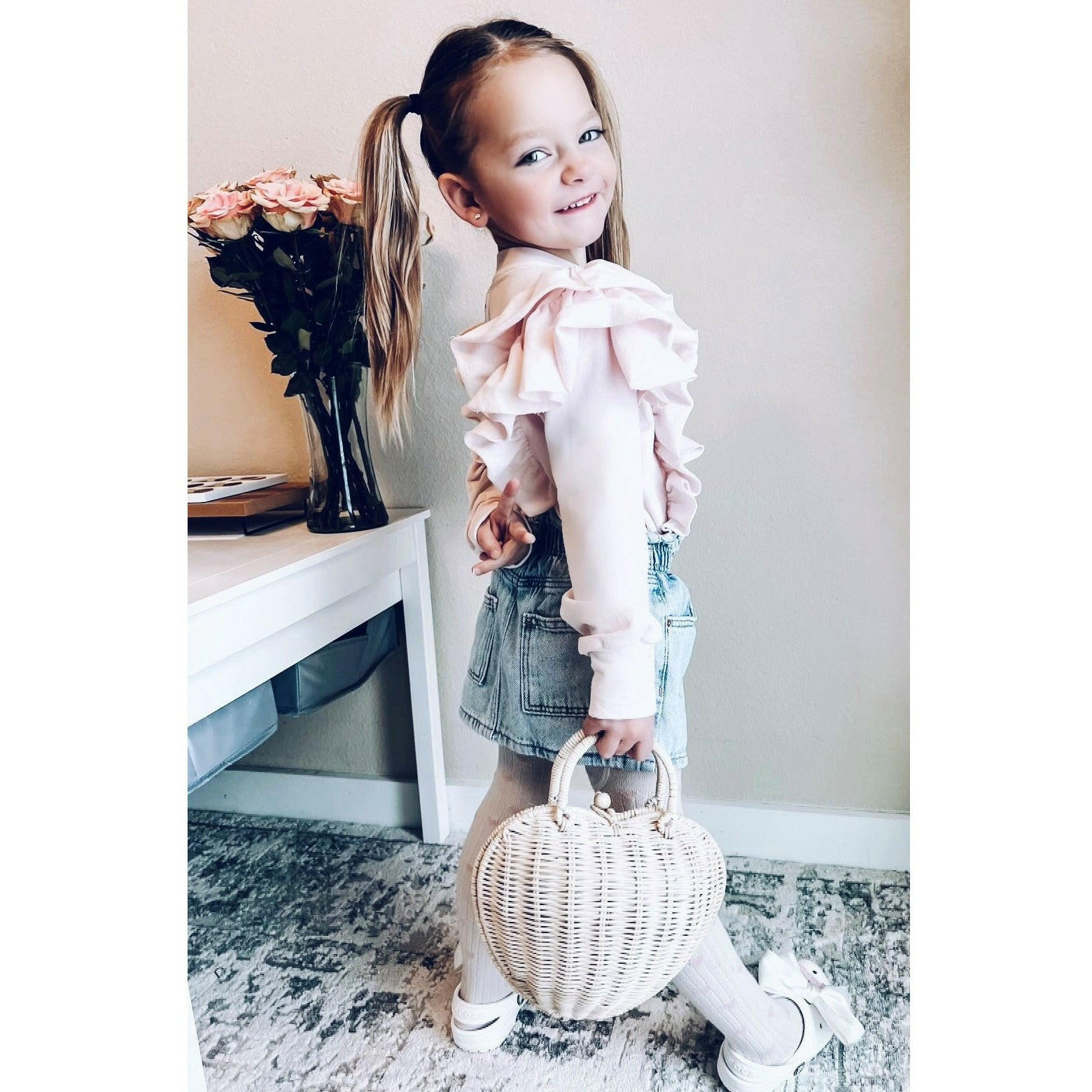 Organic Victoria Ruffle Sleeve Top Top Be Mi Los Angeles