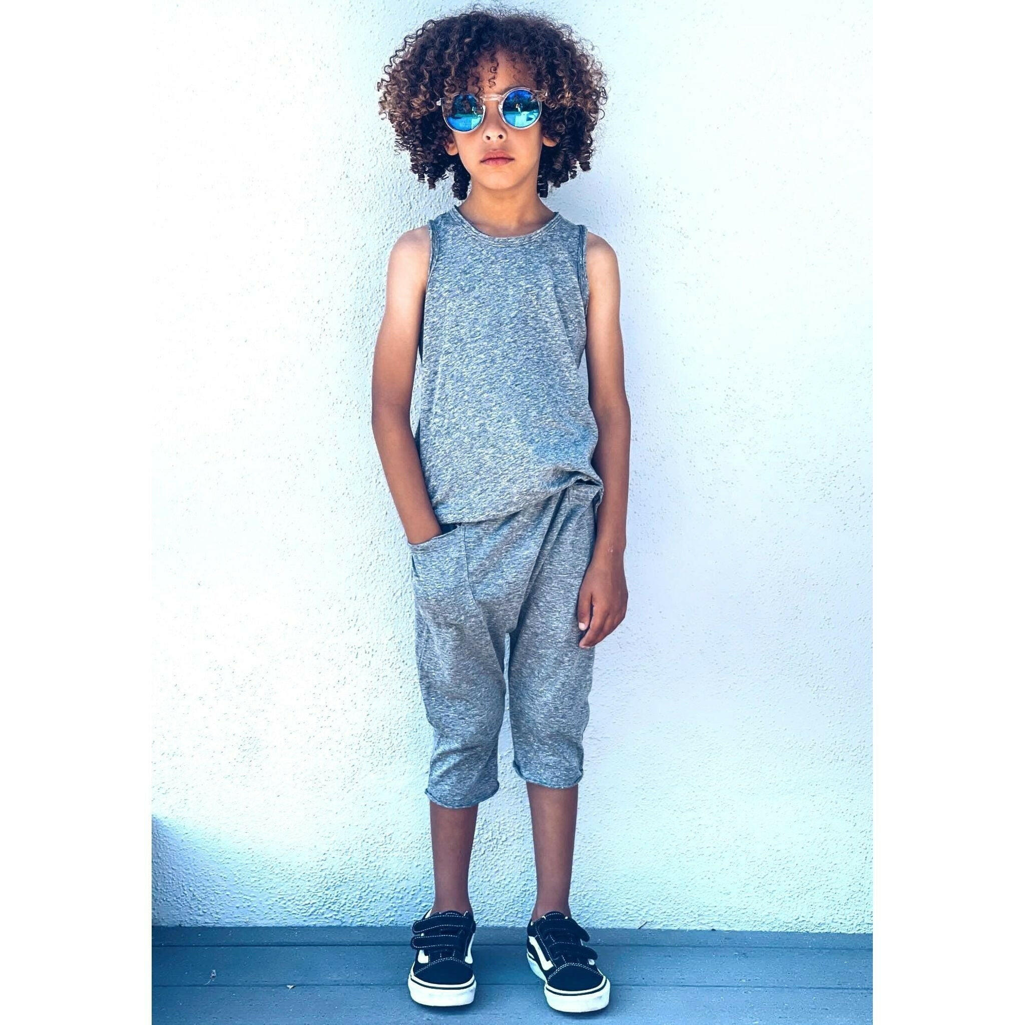 Asher Tank Heather Grey Tanks Be Mi Los Angeles