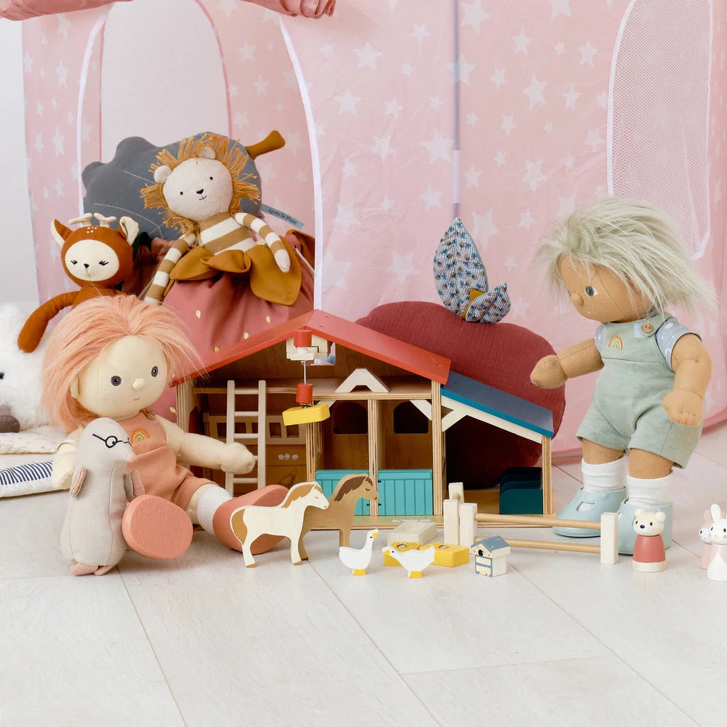 Tender Leaf Colorful Heirloom Wooden Musical Toys Playtime Creative