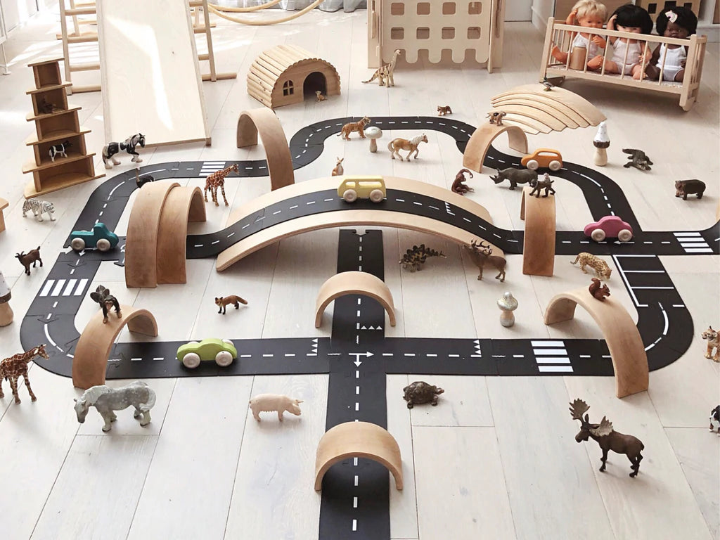 WaytoPlay Road System Highway Expressway Racing Kids Toddlers Family Fun