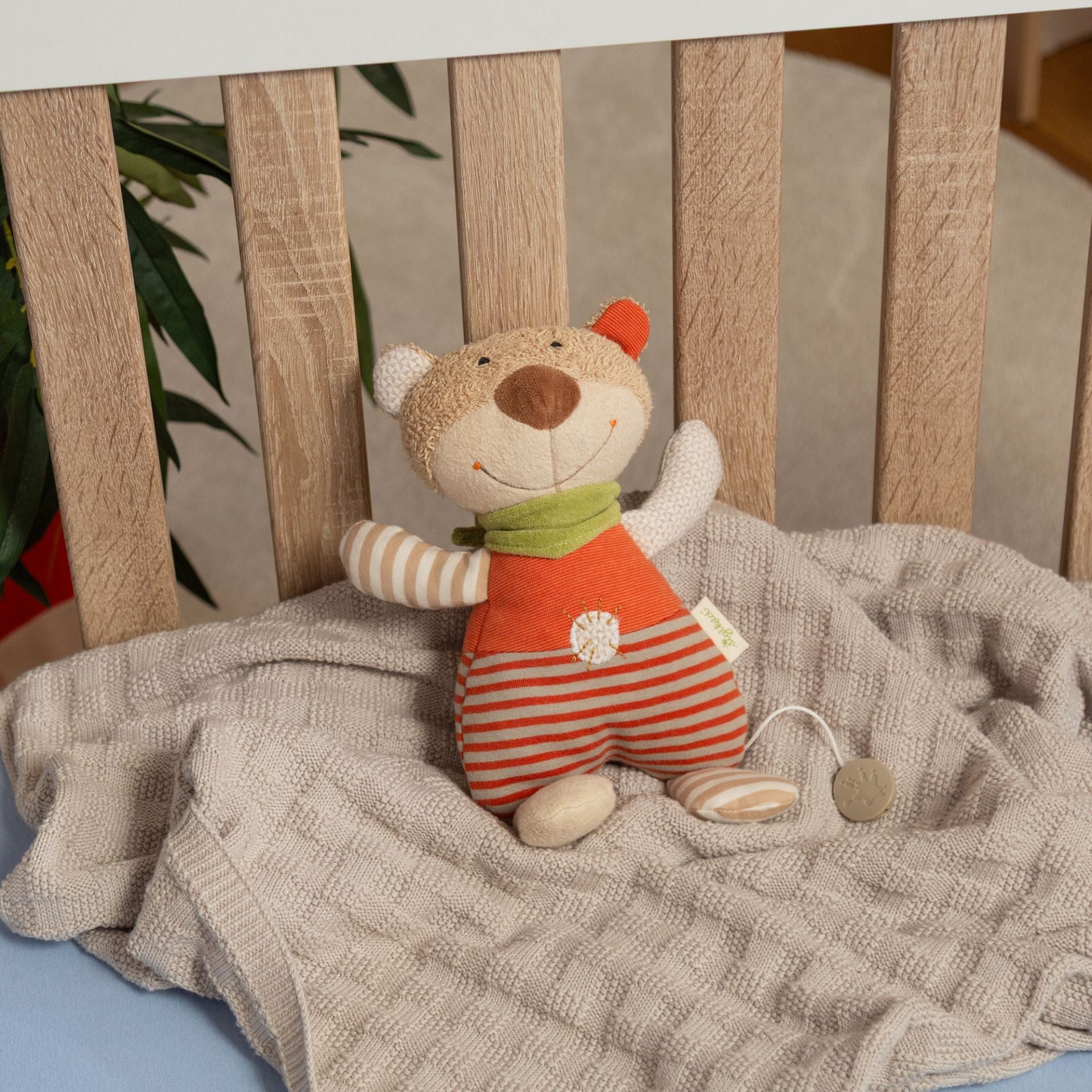 Organic Bear Musical Toy