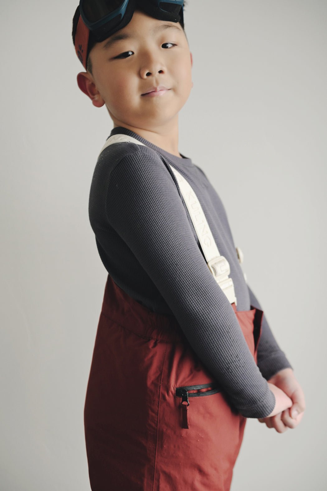 Children's Bamboo Waffle Knit Base Layer Long Sleeve - Last Chance