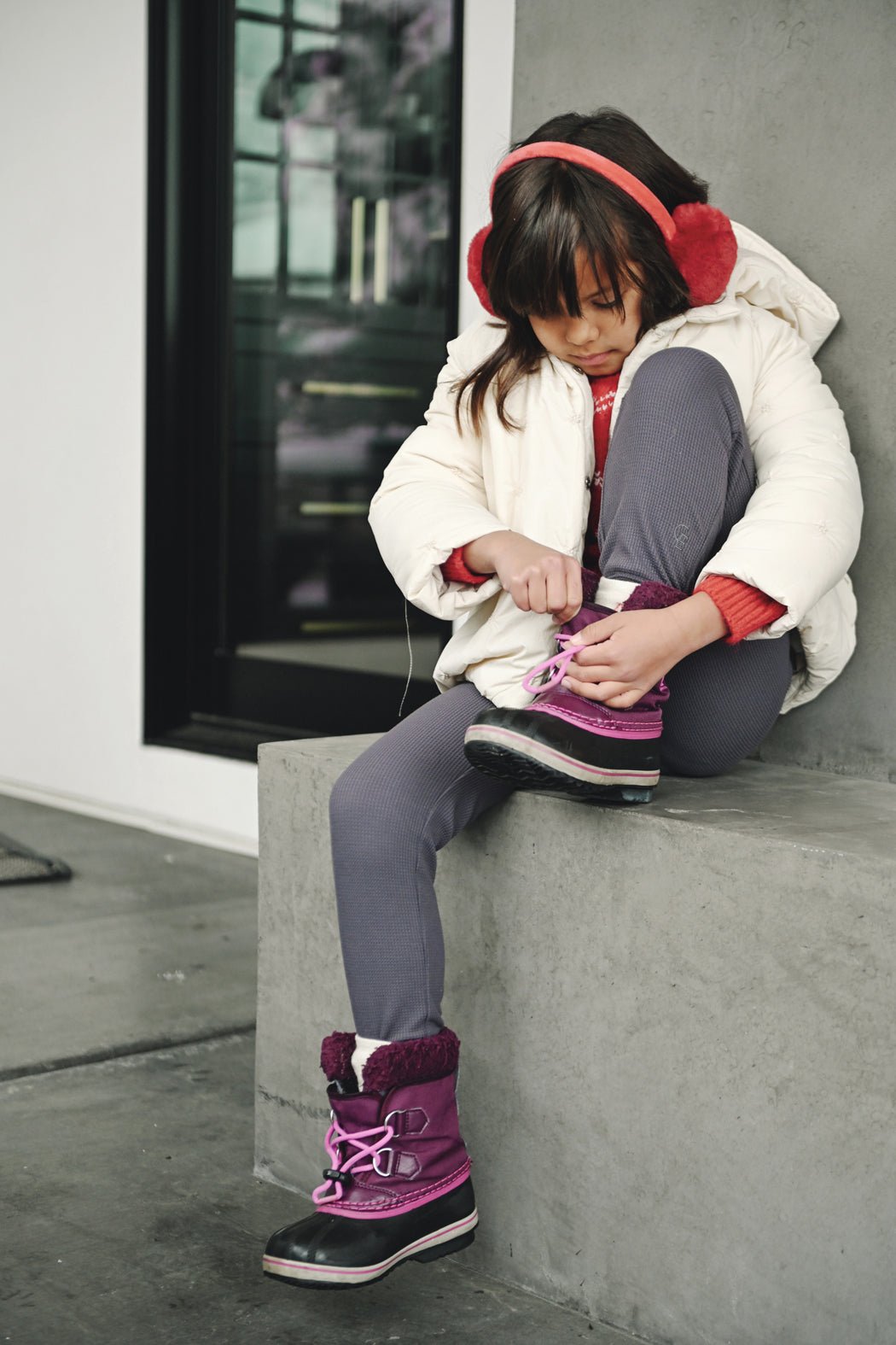 Children's Bamboo Waffle Knit Base Layer Pant - Last Chance