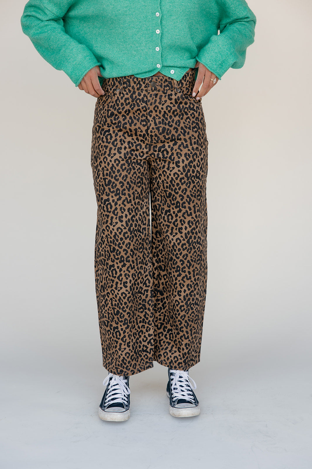 Feline Frenzy Leopard Pants